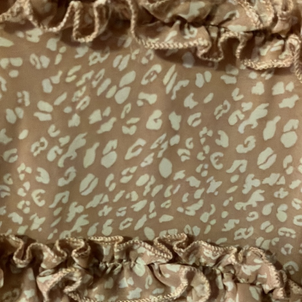 Saints & Secrets chiffon & layered ruffle dress - Picture 6 of 11